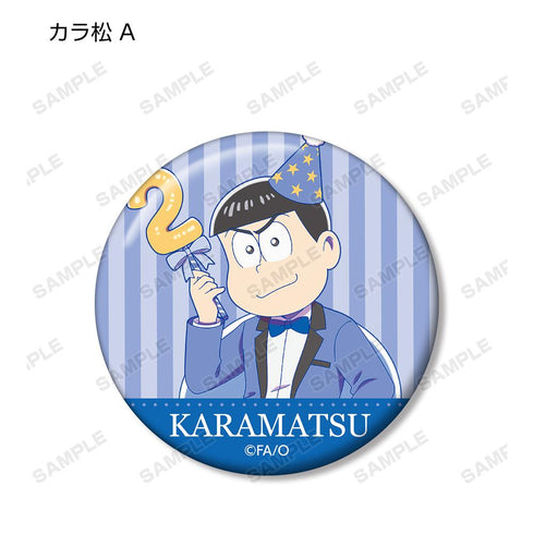 『おそ松さん』描き下ろしイラスト バルーンバースデーver. トレーディング缶バッジ(単位/BOX)【202509再販】